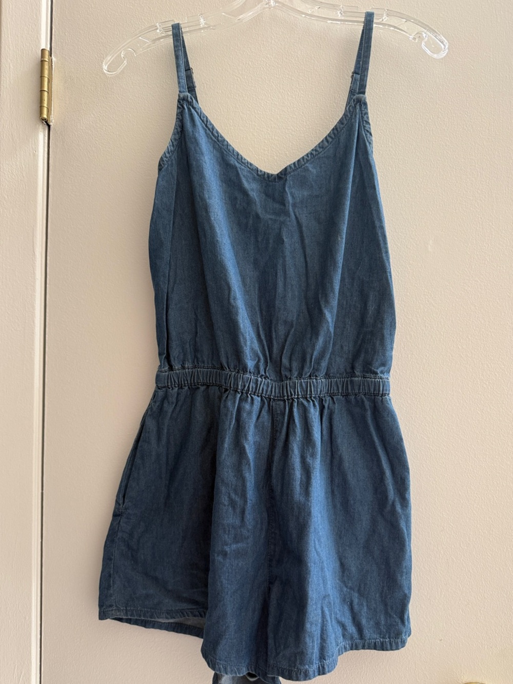 Forever 21 Blue Denim Romper